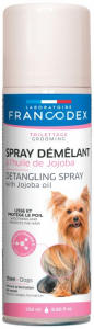 Spray démêlant à l'huile de jojoba pour chiens - Francodex