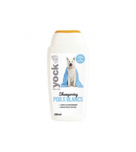 Shampoing pour chien à poils blancs - Yock Bien-Être - 250 ml
