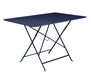 Table pliante Bistro - Fermob - 74 x 77 x 177 cm - Bleu Abysse