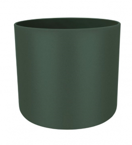 Cache-pot B.for Soft rond - Elho - Vert Feuille - 14 cm