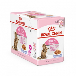Sachets Kitten Sterilised Gelée pour chaton stérilisé - Royal Canin - 12 x 85 g