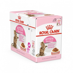 Sachets Kitten Sterilised Sauce pour chaton stérilisé - Royal Canin - 12 x 85 g