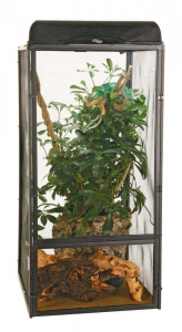 Terrarium grillagé pour reptiles - ReptiBreeze NT12 - Large - 46 x 46 x 91 cm