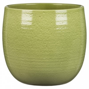 Cache-pot 765 - Deroma - Glazing green - Ø 25 cm