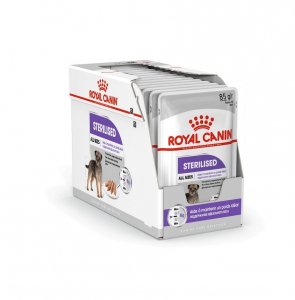 Boîte Sterilised Care en mousse pour chien - Royal Canin - 12 x 85 g