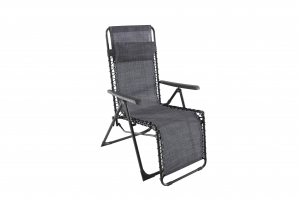 Fauteuil Relax Luno - MWH - Anthracite/Gris chiné