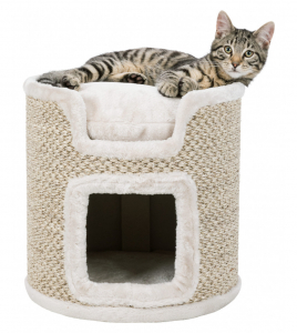 Cat Tower Ria - Trixie - Pour Chat - gris clair/naturel - 37 cm