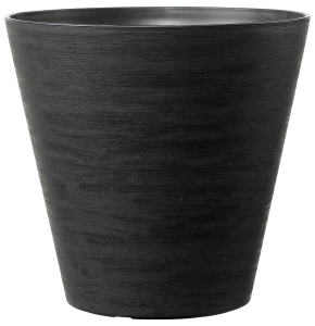 Pot Save à réserve d'eau Ø16 cm - Deroma - Noir