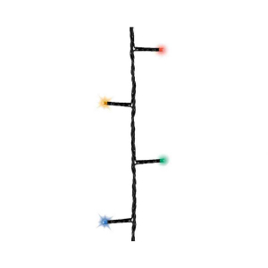 Guirlande lumineuse - Multicolore - 36 m - extérieur - câble noir
