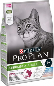 Croquettes Pro Plan pour chats stérilisés Optisavour au cabillaud - 3 kg