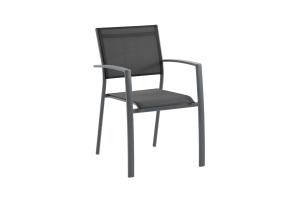 Fauteuil Moorea - MWH - Anthracite chiné