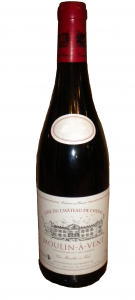 Vin rouge Beaujolais - Moulin à vent  - Cave du château de chénas - 75 cl