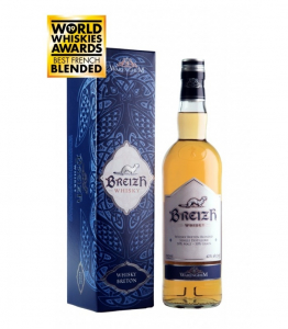 Whisky Breton Blended 'BREIZH' - Distillerie Warenghem - 42° - 70 cl