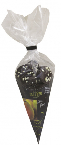 Cornet chocolat noir fourrage poire - Maison Taillefer - 150 gr