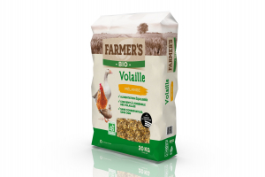 Céréales BIO Volaille - 20 kg - Farmer's