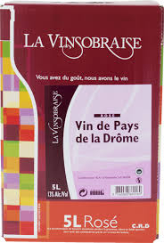 Vin de pays de Drome - Rosé - Bag in Box de 5 litres