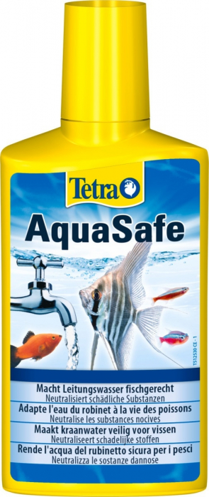 Tetra AquaSafe pour une de ville saine pour vos poissons rouges