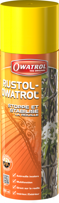 Antirouille incolore multifonction - Owatrol - Rustol-Owatrol - Aérosol de  300 ml OWatrol