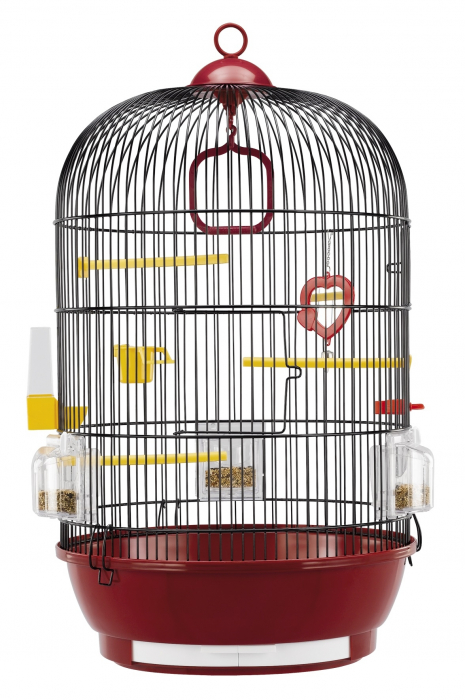 Cage Diva Noir pour canaris et petits oiseaux exotiques - Ferplast Ferplast