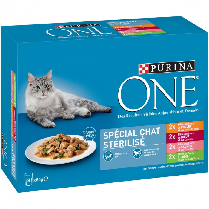 Aliment pour chat stérilisé OneSpécial chat sterilisé Effilés en