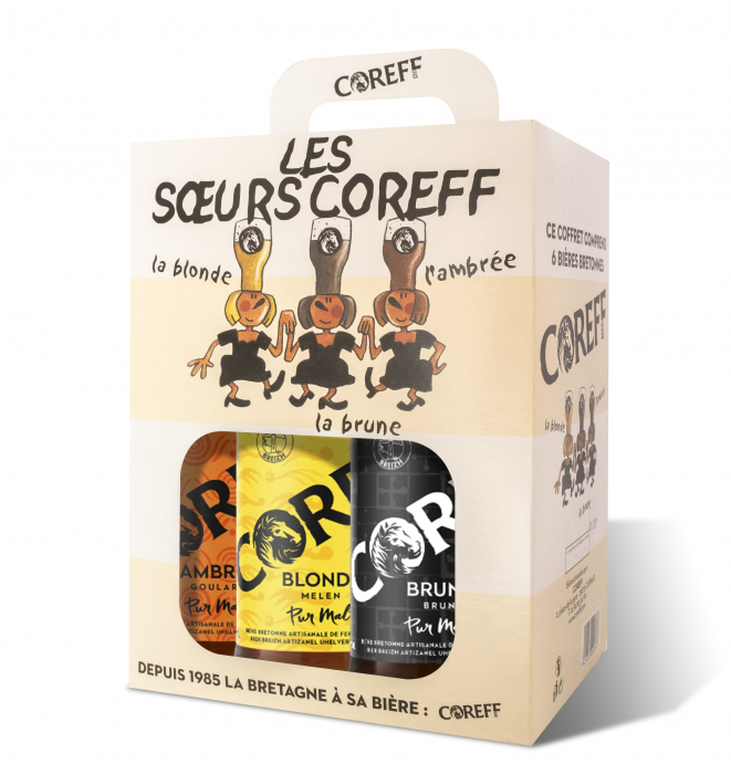 Coffret bières Soeurs Coreff - 6 x 33 cl Coreff
