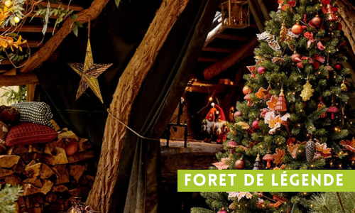 Décoration de noel : foret de légende