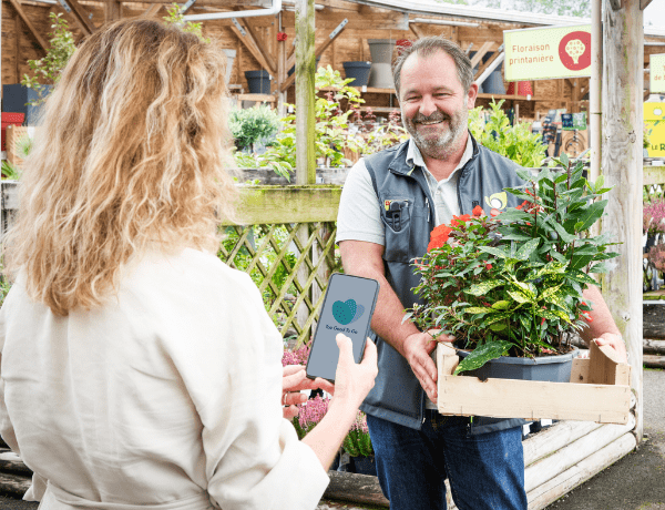 too good to go en magasin de plantes